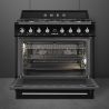 Piano de cuisson Smeg Pyrolyse TR90GP Mixte 90cm Victoria