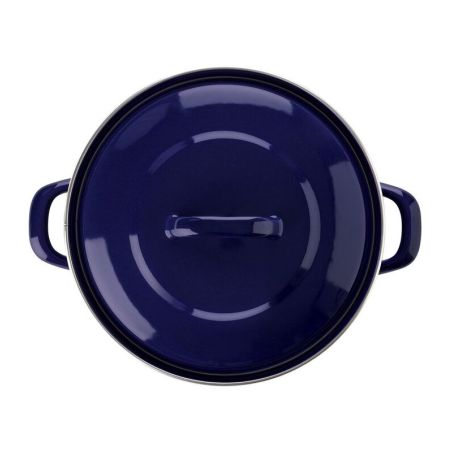 Cocotte BK ronde 26 cm - Bleu Indigo COTTEBKBLEU26