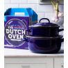 Cocotte BK ronde 26 cm - Bleu Indigo COTTEBKBLEU26