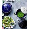 Cocotte BK ronde 26 cm - Bleu Indigo COTTEBKBLEU26