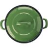 Cocotte BK en émail ronde 26 cm - Vert COCOTTEBKVERT26