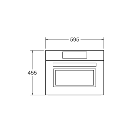 Four combi micro-ondes TFT BERTAZZONI Modern 60x45 cm Noir FMOD4077MTB1
