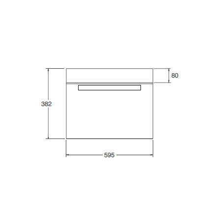 Four micro-onde BERTAZZONI Modern 60x38 cm FMOD3053WLB1
