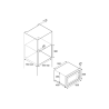 Four micro-ondes gril BERTAZZONI Professional 60x38 cm Inox