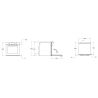 Four vapeur 11 fonctions LCD  BERTAZZONI Modern 60 cm Noir FMOD6115VLB2