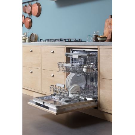 Lave-vaisselle BERTAZZONI intégrable 60 cm avec porte à ouverture automatique