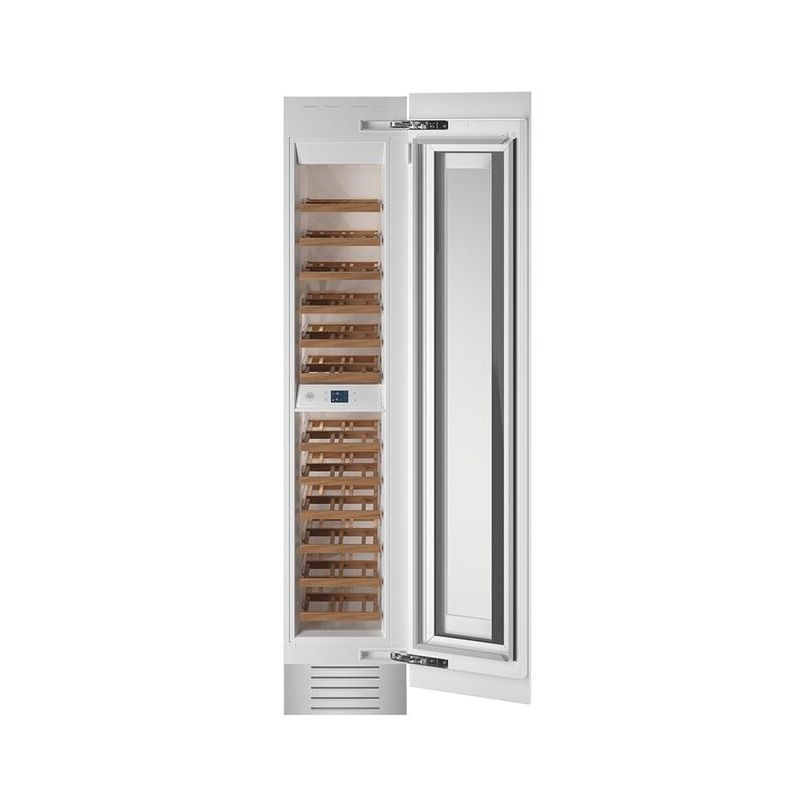 Cave à vin encastrable colonne BERTAZZONI Heritage inox WC455BRP2T