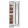 Cave à vin encastrable colonne BERTAZZONI Heritage inox WC455BRP2T