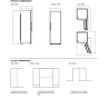 Congélateur pose libre BERTAZZONI Master 60x186 cm