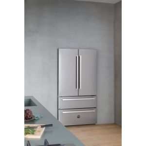 Réfrigérateur combiné pose libre BERTAZZONI 4 portes inox REF904FFNXTC
