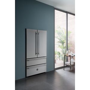 Réfrigérateur combiné pose libre BERTAZZONI 4 portes inox REF904FFNXTC
