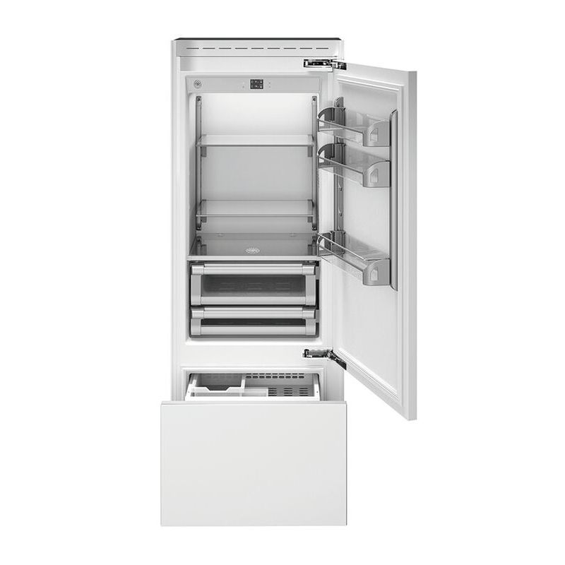 Réfrigérateur encastrable BERTAZZONI panel ready 75 cm REF755BBRPTT