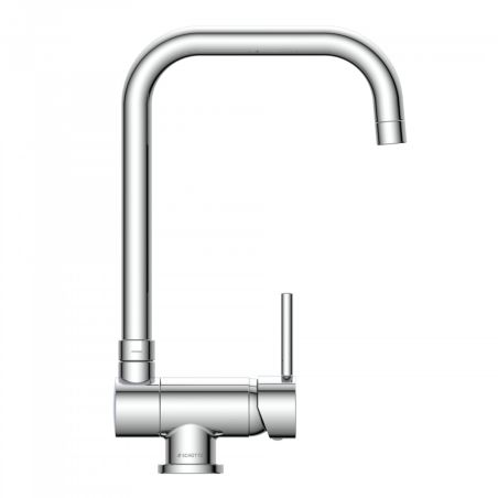 Mitigeur cuisine SCHÜTTE Window – Bec pliable chromé spécial fenêtre