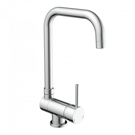 Mitigeur cuisine SCHÜTTE Window – Bec pliable chromé spécial fenêtre