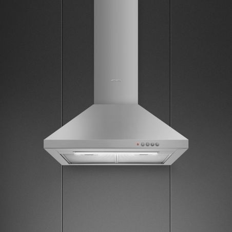 Hotte décorative murale SMEG KDC61XE3 60cm Inox
