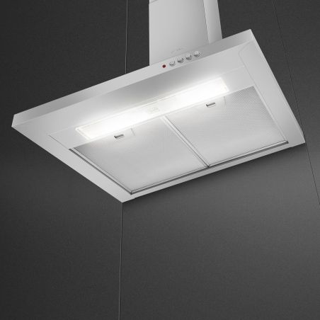 Hotte décorative murale SMEG KDC61XE3 60cm Inox