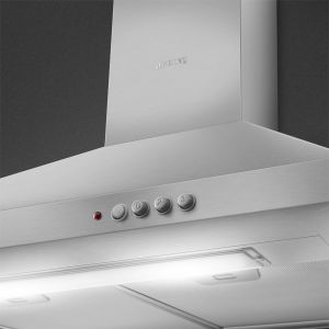 Hotte décorative murale SMEG KDC61XE3 60cm Inox