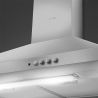 Hotte décorative murale SMEG KDC61XE3 60cm Inox
