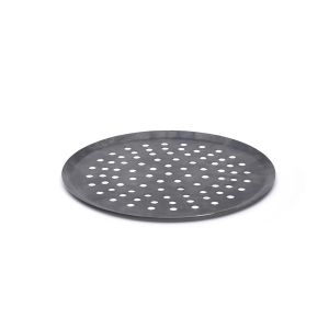 Plaque de cuisson ronde perforée acier De Buyer 5353.32