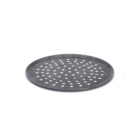 Plaque de cuisson ronde perforée acier De Buyer 5353.32