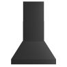 Hotte murale BERTAZZONI Master 90 cm Noir mat KPH90MASNET