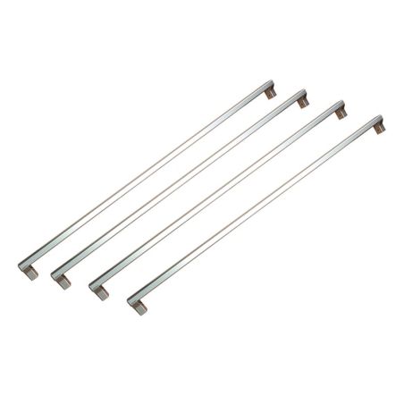 Kit de poignées BERTAZZONI Professional Series pour réfrigérateurs side-by-side