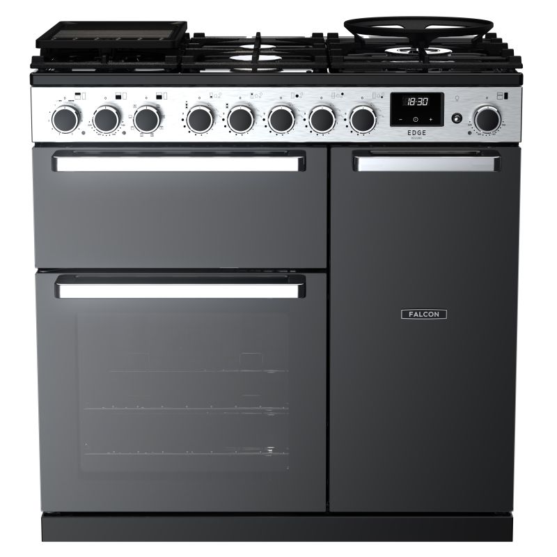 Piano de Cuisson Falcon EDGE DELUXE 90 cm – EDDL90DFGBLK/CM-E1