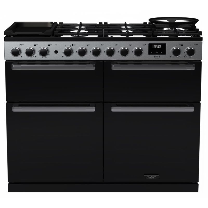 Piano de cuisson mixte Falcon EDGE DELUXE 110 cm BC EDDLB110DFGBLK/CM-E1