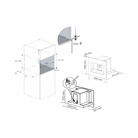 Machine à café 60 cm Lofra Professional |