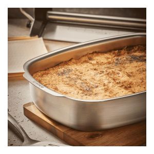 Plat à four inox rectangulaire 38x26 cm DE BUYER 6406.14