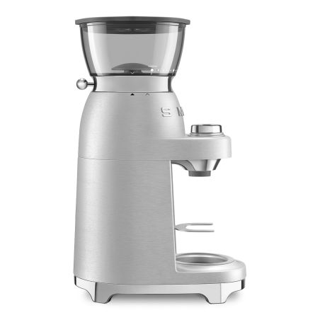 Moulin à café Smeg CGF02SSEU aluminium brossé – Design Années 50