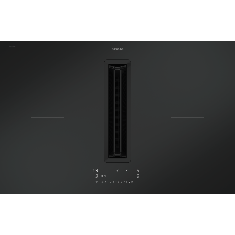 Plaque de cuisson aspirante MIELE 80 cm Induction KMDA7876FL-U125