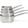 Lot de 4 casseroles inox De Buyer PRIM'APPETY Ø14-16-18-20 cm