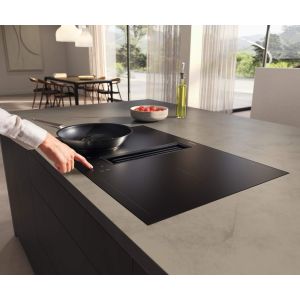Plaque de cuisson aspirante MIELE 80 cm Induction KMDA7876FL-U125