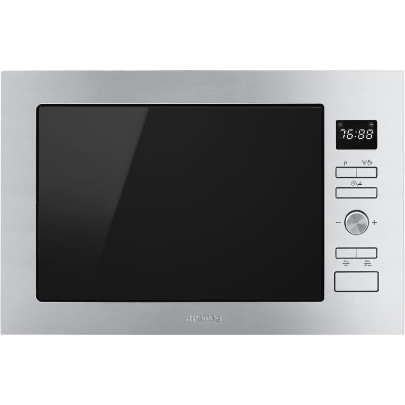 Micro-ondes combiné grill SMEG  Elementi Inox FMI425X