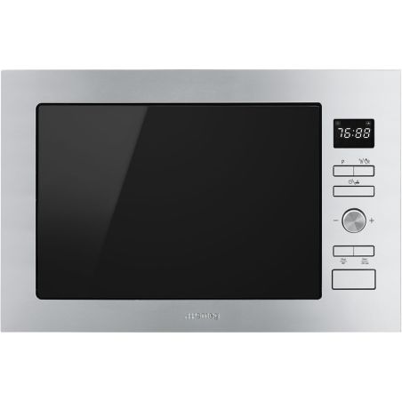 Micro-ondes combiné grill SMEG  Elementi Inox FMI425X