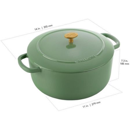 Cocotte 28cm Bellamonte Verte ronde BALLARINI 75003-576-0