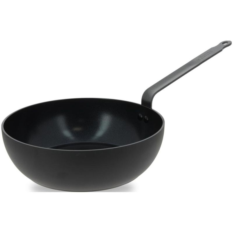 Sauteuse bombée DE BUYER antiadhésive céramique CERANOA Ø28cm