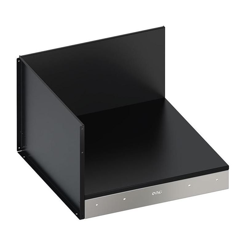 Plateau d'angle ENO MODULO Inox et Noir