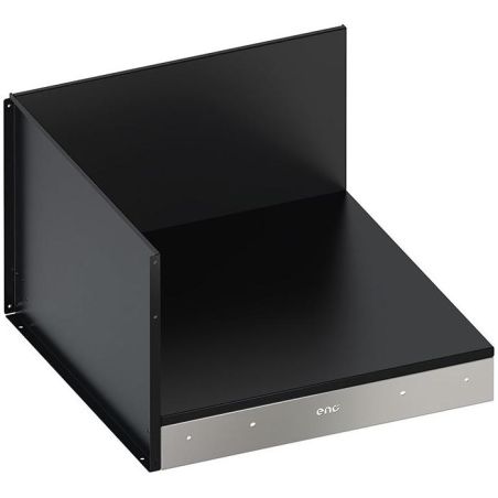 Plateau d'angle ENO MODULO Inox et Noir