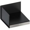 Plateau d'angle ENO MODULO Inox et Noir