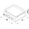 Plancha gaz ENO INITIAL 50 inox