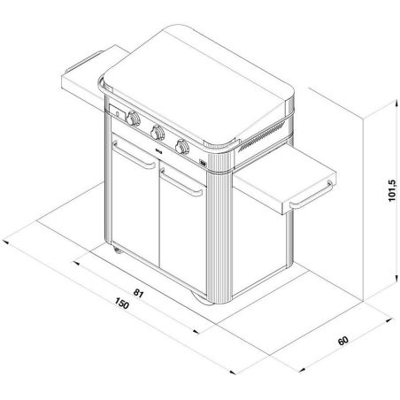 Combo ENO ENOSIGN 80 Inox