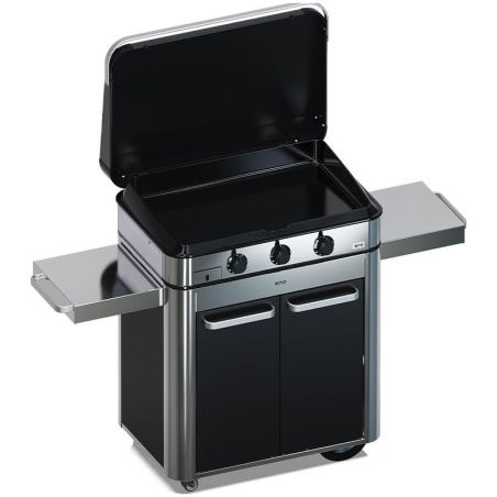 Combo plancha ENO ENOSIGN 80 Noir & Inox