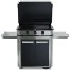Combo plancha ENO ENOSIGN 80 Noir & Inox