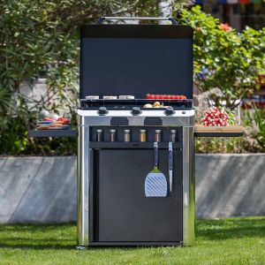 Combo plancha ENO FUSION 75 Inox