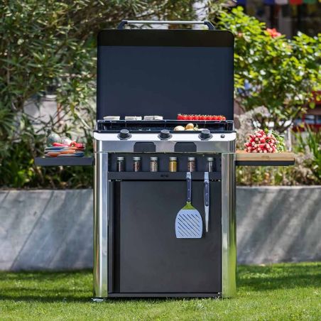 Combo plancha ENO FUSION 75 Inox