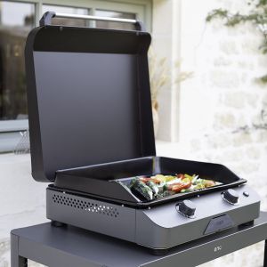 Plancha gaz ENO FUSION 60 gris cargo