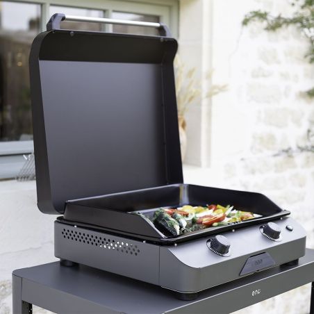 Plancha gaz ENO FUSION 60 gris cargo