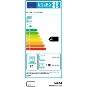Piano Falcon INFUSION NGC 90 cm Induction – 3 Fours – INF90EIP/CM-E1